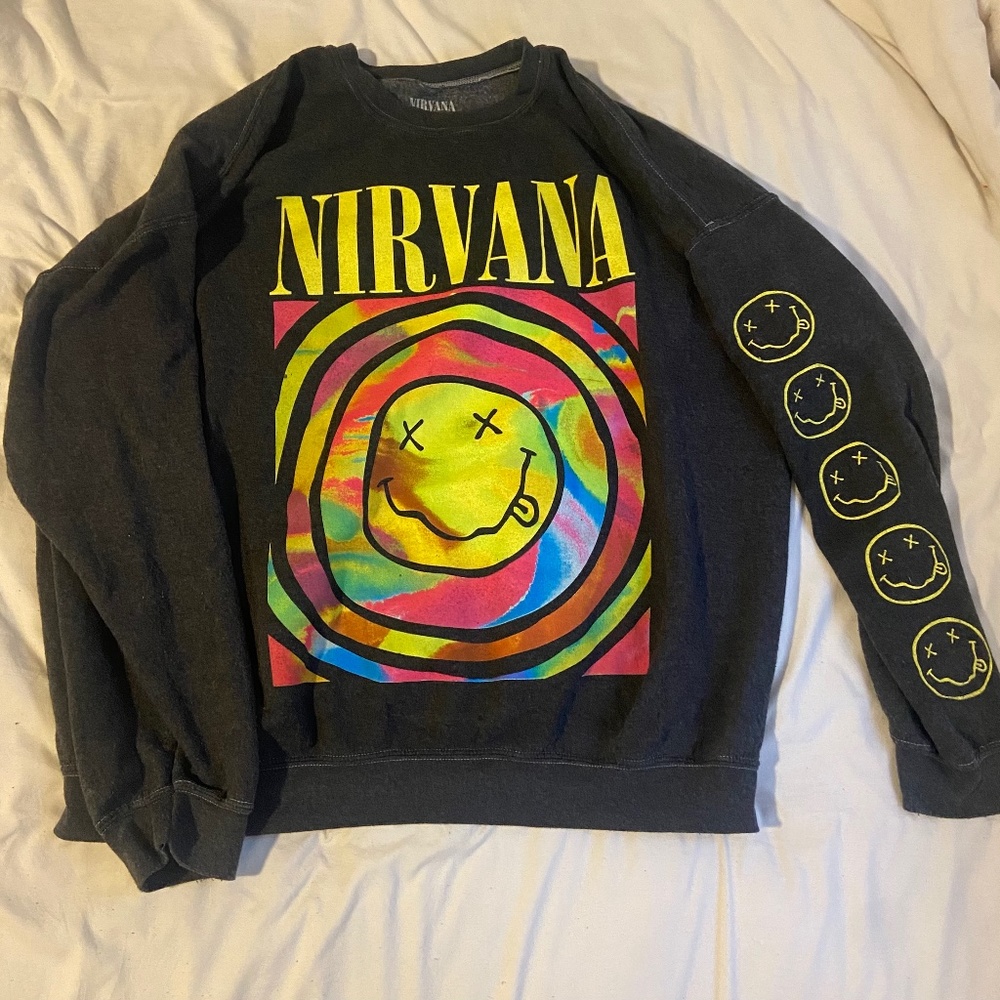 Urban outfitters nirvana crew neck